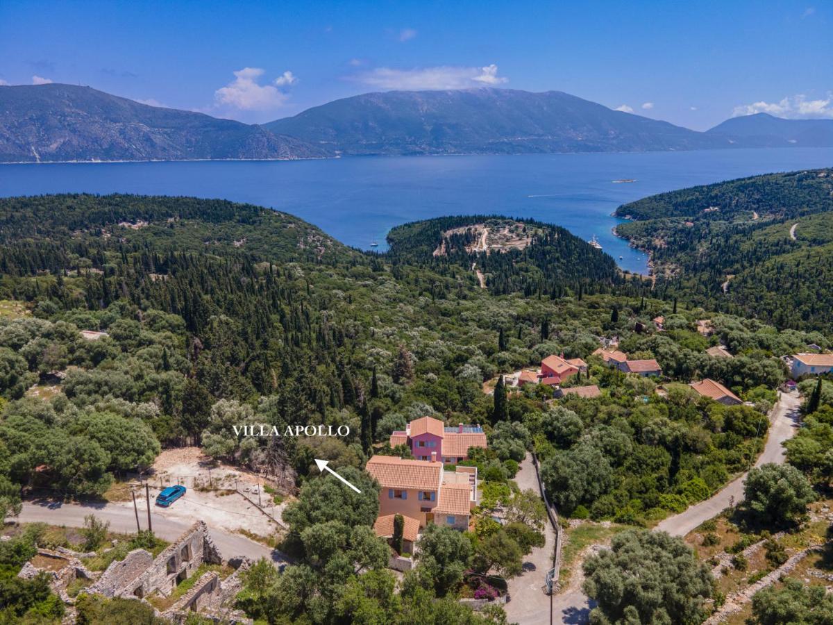 Villa Apollo Up To 8Px, Private Pool Fiskardo Exterior foto