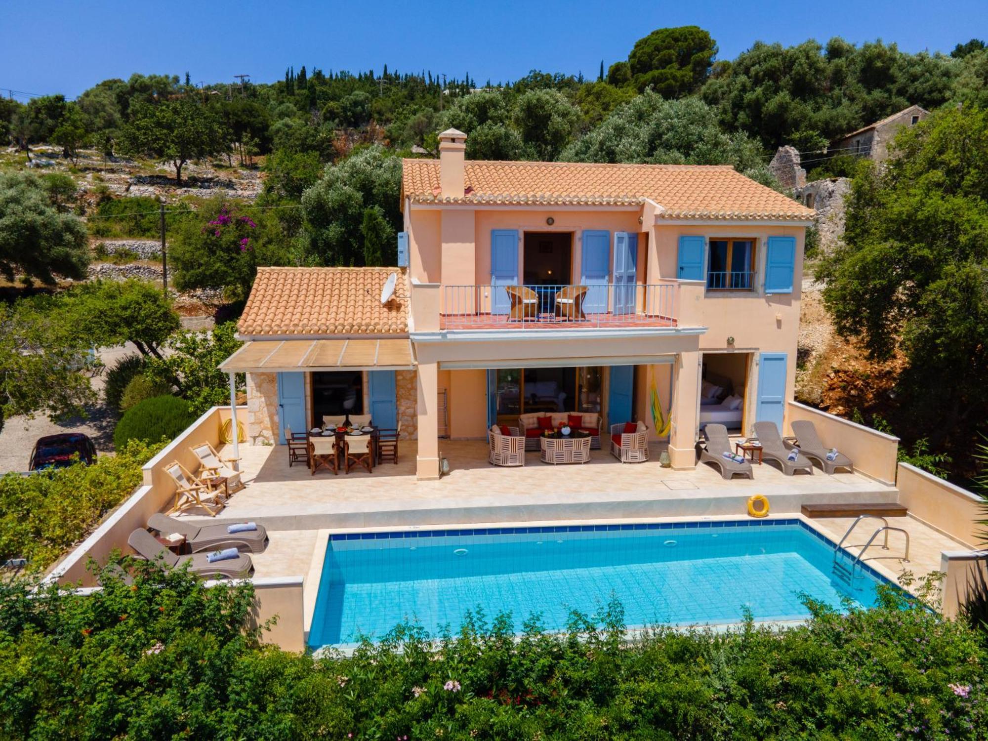 Villa Apollo Up To 8Px, Private Pool Fiskardo Exterior foto